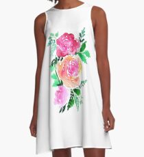 Flourishes A-Line Dress