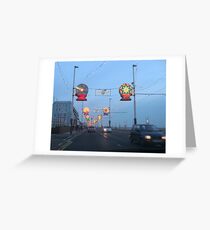 Blackpool Lights - 4 Greeting Card