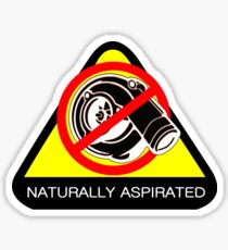 Naturally Aspirated Car Sticker