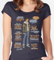 Lance Quotes Women's Fitted Scoop T-Shirt