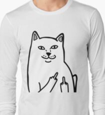 F * ckU Chat - Lord Nermal T-shirt manches longues