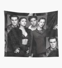 Riverdale cast b&w Wall Tapestry