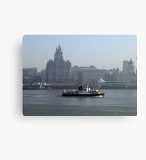 Ferry Across The Mersey Canvas Print