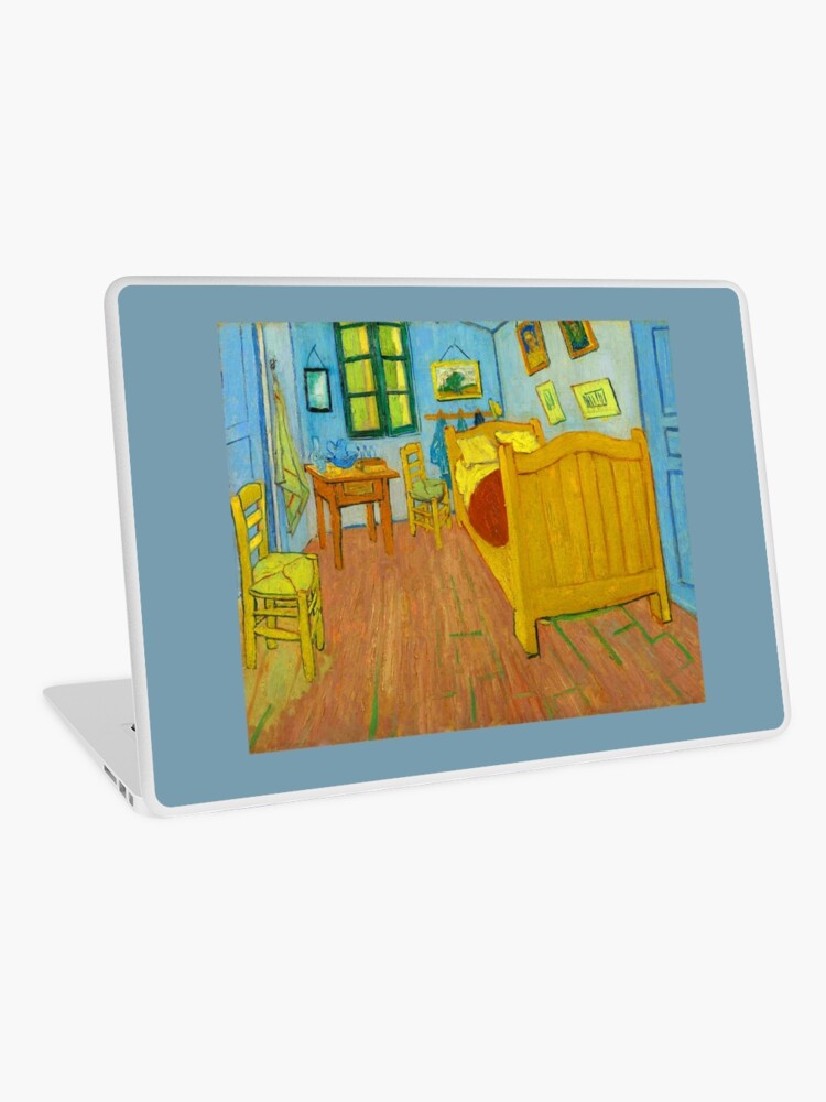 Vincent Van Gogh Room Painting Bedroom Famous Impressionist Laptop Skin