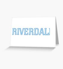 Riverdale Logo Greeting Card