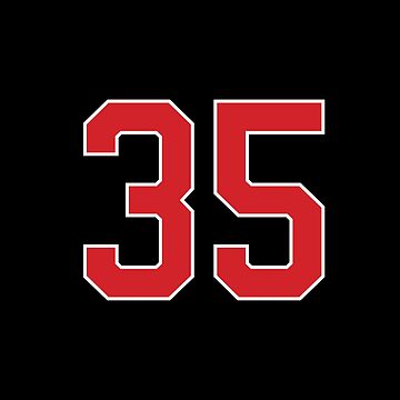 Sports Number 44, red black color lucky sport forty four Sticker for Sale  by ArtIsParty