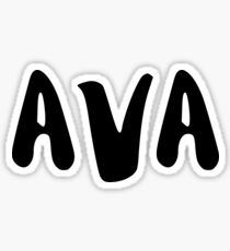 AVA Sticker
