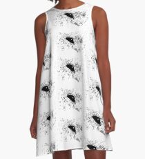 "Splatter Vision" A-Line Dress