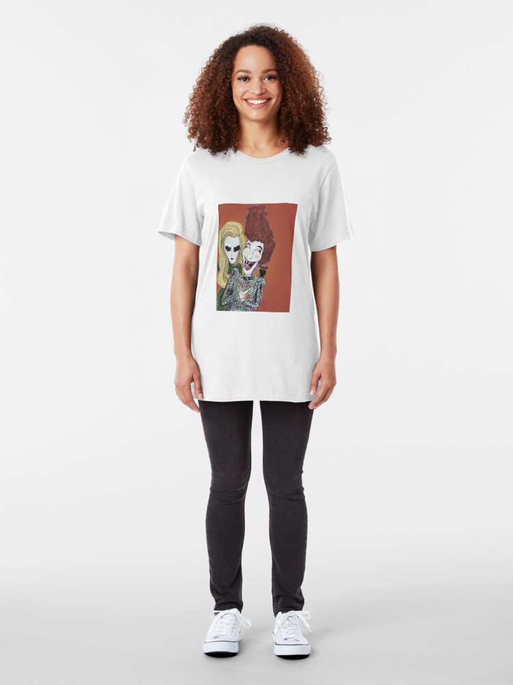Alternate view of The Laughing Vampire Slim Fit T-Shirt
