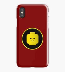 MINIFIG HAPPY FACE iPhone Case/Skin