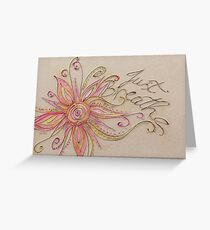 Summer Sunset Greeting Card