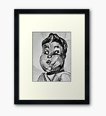 Black Doll Framed Print