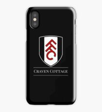 Black & White Football - Fulham FC iPhone Case