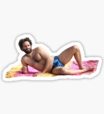 Zukes at the Beach Sticker