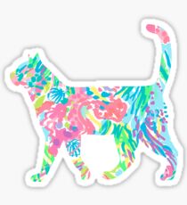Flower Cat Sticker