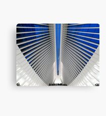 Lienzo Detalle del Hub de Transporte del World Trade Center, Oculus, por el arquitecto Santiago Calatrava | Nueva York, NY