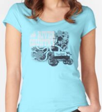 River Country - It's a Hoot It's a Holler! Women's Fitted Scoop T-Shirt