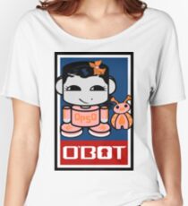 Opso Yo & Epo O'BABYBOT Toy Robot 2.0 Women's Relaxed Fit T-Shirt