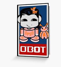 Opso Yo & Epo O'BABYBOT Toy Robot 2.0 Greeting Card