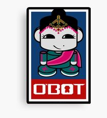 Kata O'BABYBOT Toy Robot 2.0 Canvas Print
