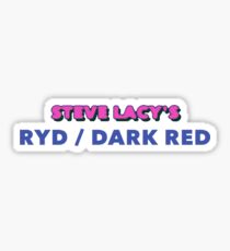 Steve lacy sticker(3) Sticker