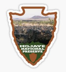 Mojave National Preserve arrowhead Sticker