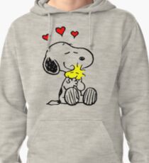 Snoopy Hugging Pullover Hoodie