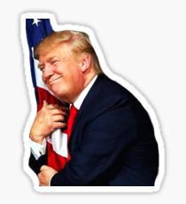 Trump Loves America Sticker
