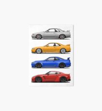 Skyline GTR. Generation Art Board