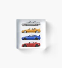 Skyline GTR. Generation Acrylic Block