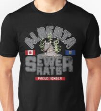 Official Alberta Sewer Rats Proud Member Unisex T-Shirt