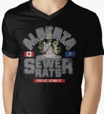 Official Alberta Sewer Rats Proud Member Men's V-Neck T-Shirt