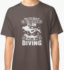 Therapy Scuba Diving Cranberry T-Shirt Classic T-Shirt