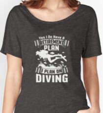 Therapy Scuba Diving Cranberry T-Shirt Women's Relaxed Fit T-Shirt