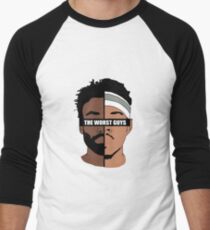 The Worst Guys Men's Baseball ¾ T-Shirt