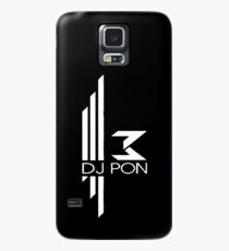 Funda/vinilo para Samsung Galaxy DJ Pon-3: Logotipo blanco