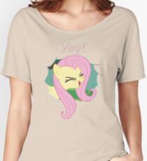 Yay!! Fluttershy Women's Relaxed Fit T-Shirt