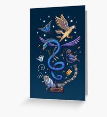 Fantastic suitcase Greeting Card