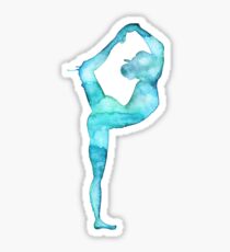 Herr der Tanzyoga-Pose Sticker