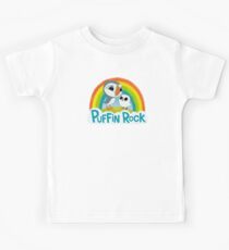 Camiseta para niños Puffin Rock Logotipo
