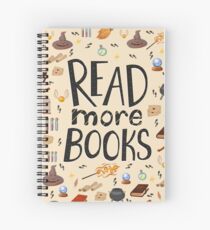 Read more books Spiral Notebook