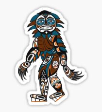 Bigfoot Rising Sticker