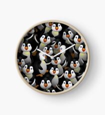 Stupid penguins Clock