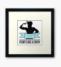 FIGHT MILK Framed Print