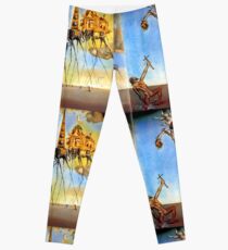 Salvador Dali Versuchung des St. Anthony Surrealismus Berühmte Maler Leggings