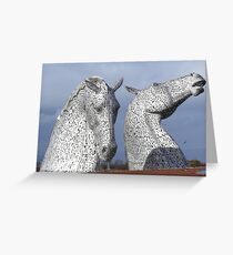 The Kelpies March 2017 Greeting Card