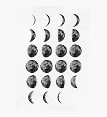 Moon Phases Photographic Print
