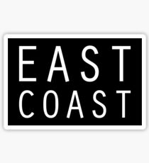 east coast Sticker