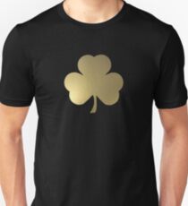 Camiseta ajustada Trébol dorado