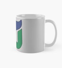Taza clásica Hartford Whalers CT Logotipo